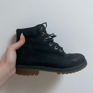 Black Timberland Boots